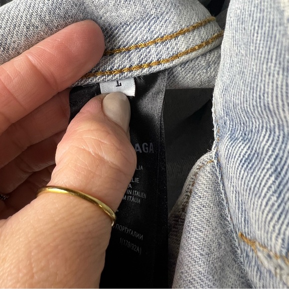 Balenciaga Deconstructed Denim Jacket, 1 - Picture 6 of 16